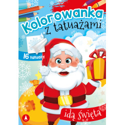 IDĄ ŚWIĘTA. KOLOROWANKA Z TATUAŻAMI