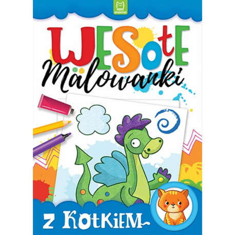 WESOŁE MALOWANKI Z KOTKIEM