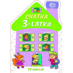 CHATKA 3-LATKA 72 NAKLEJKI