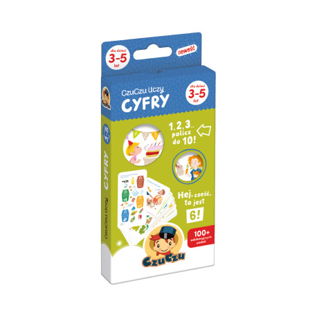 CYFRY 3-5 LAT CZUCZU UCZY