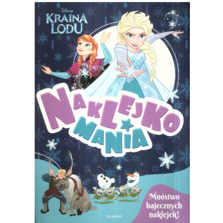 DISNEY KRAINA LODU NAKLEJKOMANIA 3+