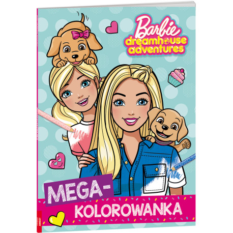 BARBIE DREAMHOUSE ADVENTURES MEGAKOLOROWANKA KOL-1201