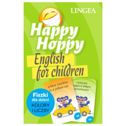 HAPPY HOPPY ENGLISH FOR CHILDREN FISZKI DLA DZIECI KOLORY I LICZBY