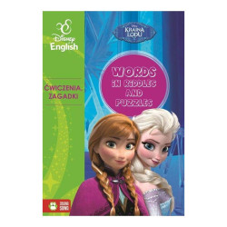 WORDS IN RIDDLES AND PUZZLES KRAINA LODU DISNEY ENGLISH 6+