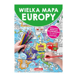 WIELKA MAPA EUROPY