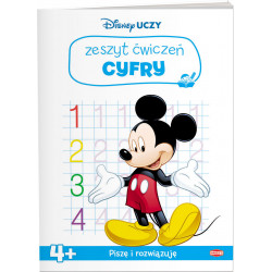 Disney uczy Miki Zeszyt ćwiczeń Liczby UDZ-9302 Opracowania Zbiorowe