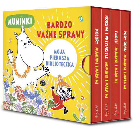 MUMINKI. MOJA PIERWSZA BIBLIOTECZKA. BARDZO WAŻNE SPRAWY