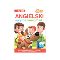 LEO ENGLISH ANGIELSKI SPRYTNE ŁAMIGŁÓWKI 7-12 + (brak CD) Anna Caudle