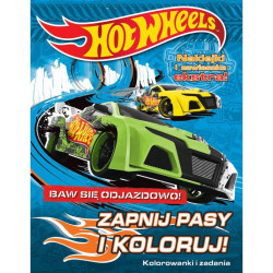 HOT WHEELS ZAPNIJ PASY I KOLORUJ