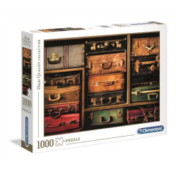 Puzzle 1000 el. High Quality Collection. Walizki Clementoni