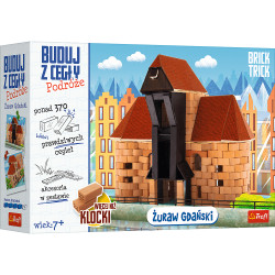 Brick Trick Buduj z cegły Podróże Żuraw XL 61385