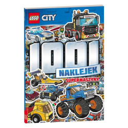 LEGO CITY 1001 NAKLEJEK SUPERMASZYNY 5+