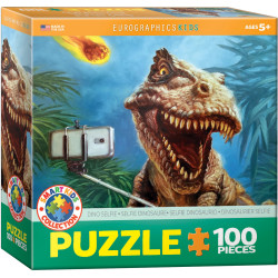 Puzzle 100 el. el.Smartkids Dinosaurier Selfie Eurographics