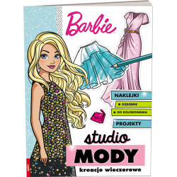 Barbie Studio mody kreacje wieczorowe MOD-1101 Opracowania Zbiorowe