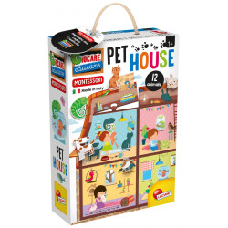 ZABAWA EDUKACJA Montessori. Domek zwierząt Pet House