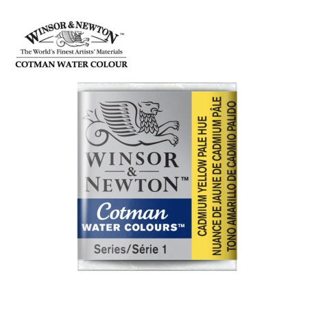 FARBA AKWARELOWA COTMAN PÓŁKOSTKA CADMIUM YELLOW PALE HUE WINSOR&NEWTON