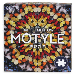 Professor Puzzle, puzzle, Motyle, 1000 el. Outlet