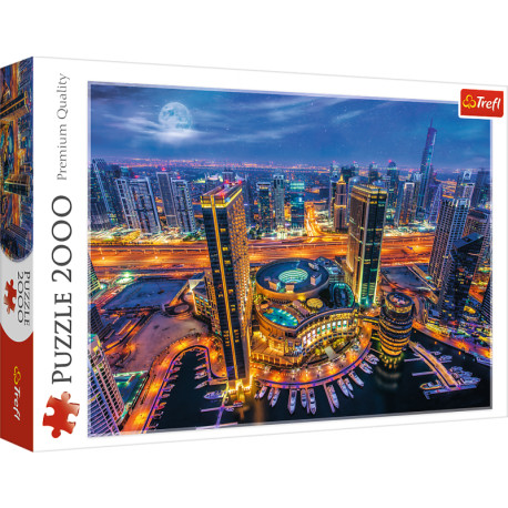 ŚWIATŁA DUBAJU PUZZLE 2000 ELEMENTÓW 14+