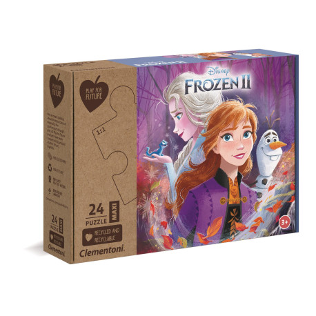 Puzzle maxi 24 el. Play for future. Frozen 2 Clementoni