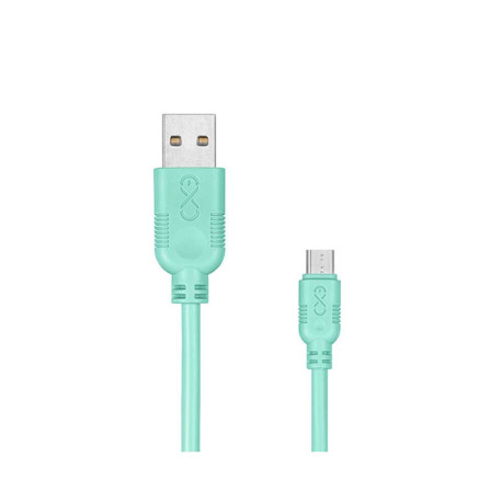 Uniwersalny Kabel Micro USB EXC Whippy 2m Miętowy