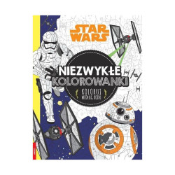 STAR WARS NIEZWYKŁE KOLOROWANKI KOLORUJ WEDŁUG KODU