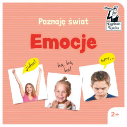 EMOCJE. POZNAJĘ ŚWIAT. KAPITAN NAUKA 2+