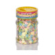 CONFETTI CEKINOWE KÓŁKA PASTEL - MIX KOLORÓW 100G