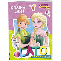 DISNEY KRAINA LODU LATO Z ANNĄ I ELSĄ