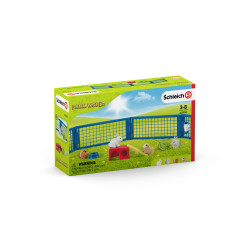 Schleich Farm World ZAGRODA DLA KRÓLIKÓW I ŚWINEK MORSKICH SLH42500