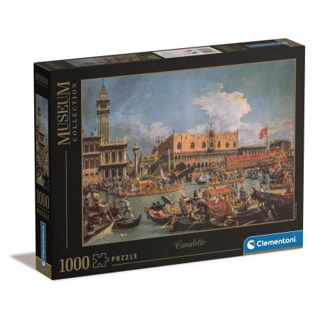 PUZZLE 1000 MUSEUM CANALETTO THE RETURN OF THE BUCENTAUR AT THE MOLO ON ASCENSION DAY” 39764