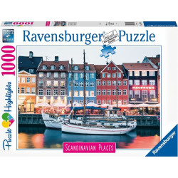 PUZZLE 2D 1000 SKANDYNAWSKIE MIASTO 16739