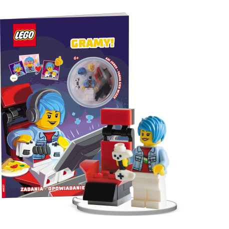 LEGO MIXED THEMES GRAMY! + Figurka Aki Jones