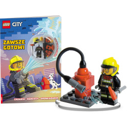 LEGO CITY ZAWSZE GOTOWI + Figurka Strażaka 