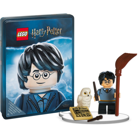 LEGO HARRY POTTER ZESTAW KSIĄŻEK Z KLOCKAMI LEGO 4 KSIĄŻKI + MINIFIGURKA HARREGO POTTERA