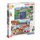 PUZZLE 2W1 SUPER KOLOR BOHATEROWIE RATOWNICTWA 21602