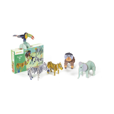 PUZZLE 3D ZOO