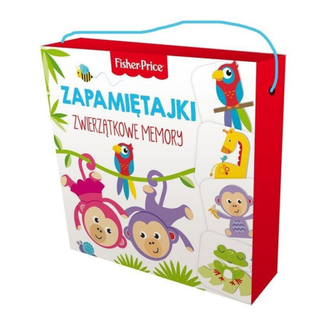 ZWIERZĄTKOWE MEMORY ZAPAMIĘAJKI FISHER PRICE 1+