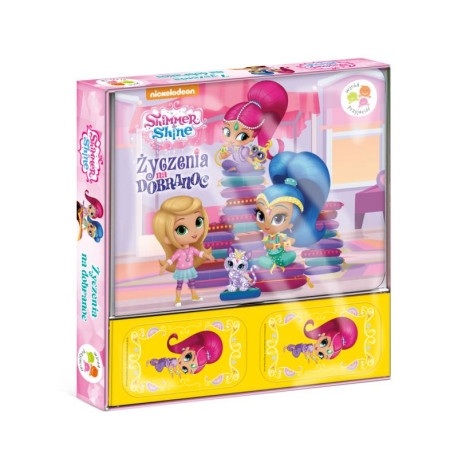 ŻYCZENIA NA DOBRANOC SHIMMER AND SHINE KSIĄŻKA + GRA II GATUNEK