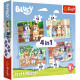 PUZZLE 4W1 BLUEY I JEGO ŚWIAT 34637