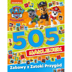 PSI PATROL 505 NAKLEJEK ZABAWY Z ZATOKI PRZYGÓD