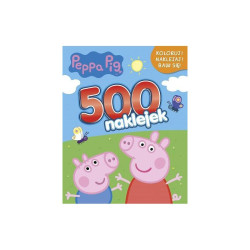 500 NAKLEJEK KOLORUJ NAKLEJAJ BAW SIĘ ŚWINKA PEPPA