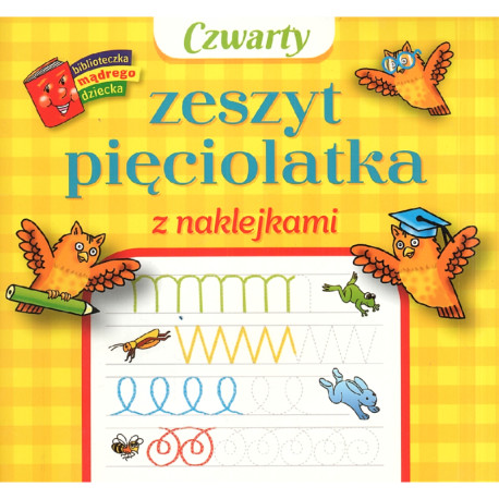 ZESZYT PIĘCIOLATKA Z NAKLEJKAMI 4