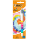 DŁUGOPIS BIC 4 COLOURS MESSAGE TIE DYE DAST BLISTER 1SZT