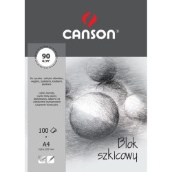 BLOK SZKICOWY 100 KARTEK CANSON A4