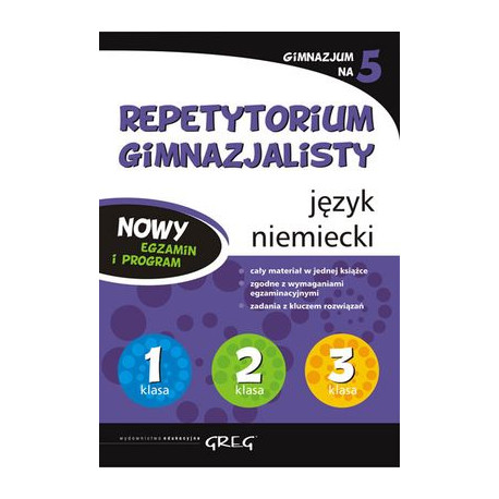 JĘZYK NIEMIECKI REPETYTORIUM GIMNAZJALISTY