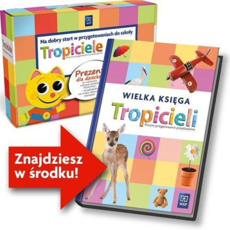 TROPICIELE PIĘCIOLATEK. ROCZNE PRZYGOTOWANIE PRZEDSZKOLNE BOX