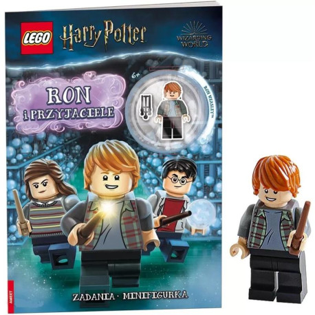 LEGO HARRY POTTER RON I PRZYJACIELE + FIGURKA 6+