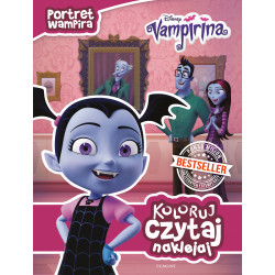 Portret wampira. Vampirina. Koloruj, czytaj, naklejaj Chelsea Beyl