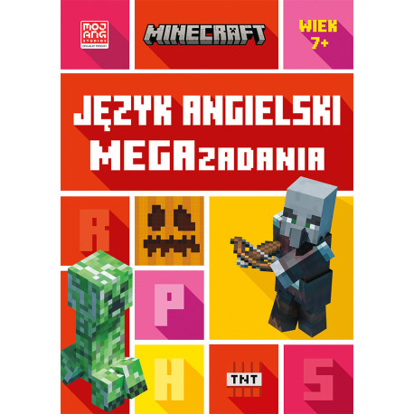 JĘZYK ANGIELSKI. MEGAZADANIA 7+. MINECRAFT