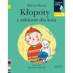 KŁOPOTY Z MLEKIEM DLA KOTA. CZYTAM SOBIE. POZIOM 1